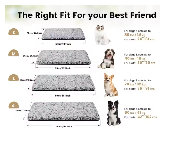 WinterPaw™ Self-Heating Pet Pad for Dogs & Cats